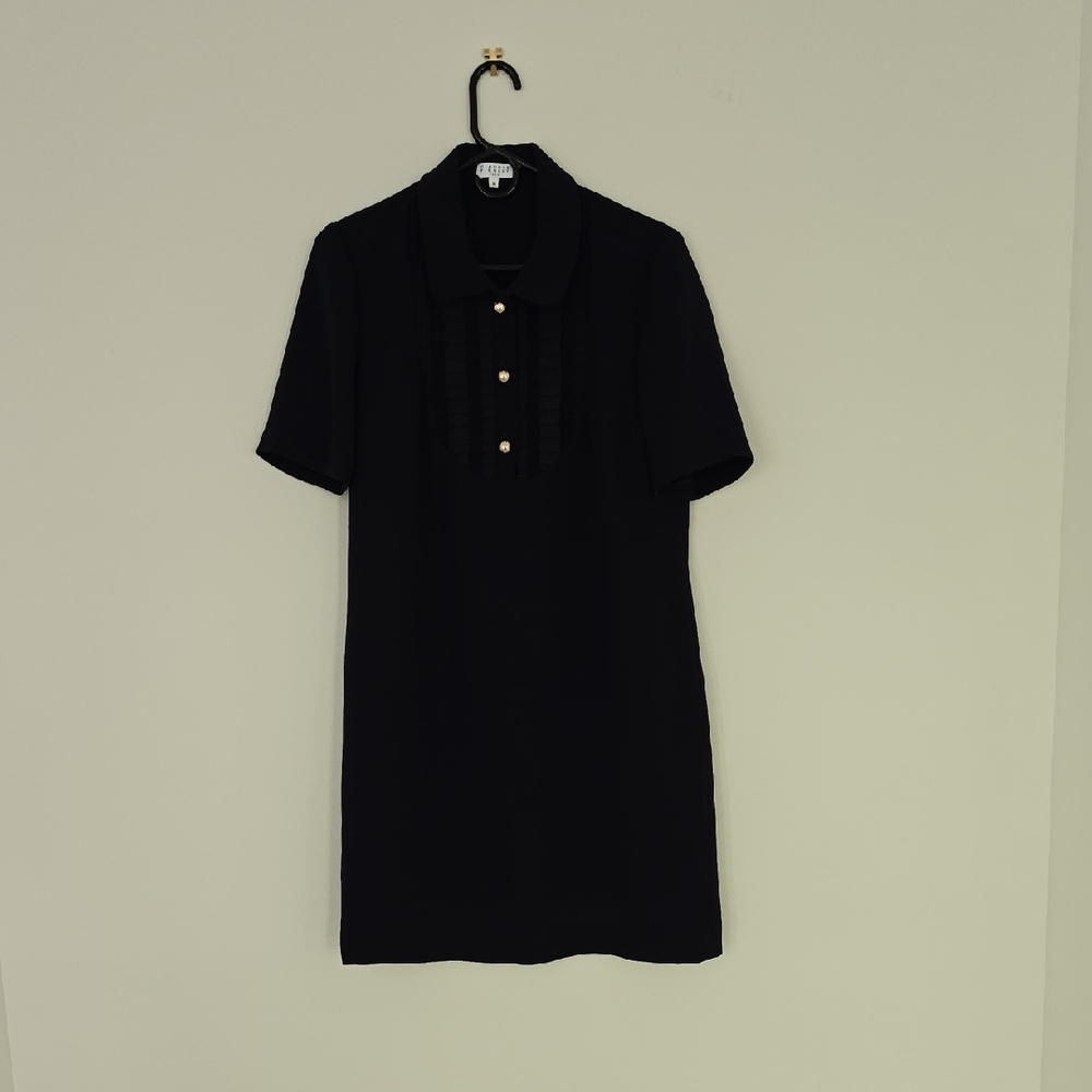 Claudie Pierlot Navy Dress With Detail
